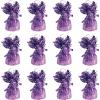 Metallic Wrapped Balloon Weight Pack of 12(Pink)