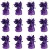 Metallic Wrapped Balloon Weight Pack of 12(Purple)