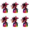 Metallic Wrapped Balloon Weight Pack of 12(Rainbow)