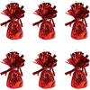 Metallic Wrapped Balloon Weight Pack of 12(Red)