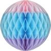Pink, Light Blue, Lavender Tri-Color Tissue Ball(Tri-Color Tissue Ball Hanging Display)