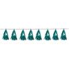 Pink Metallic & Tissue Tassel Garland(Turquoise)