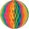 Pkgd Tissue Ball (yellow) Party Accessory (1 count) (1/Pkg)(Multicolor)