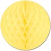 Pkgd Tissue Ball (yellow) Party Accessory (1 count) (1/Pkg)(Yellow)