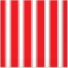 Red & White Stripes Design Luncheon Napkins(Red & White Stripes Design Luncheon Napkins)