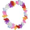 Silk ‘N Petals Parti-Color Lei (multi-color) Party Accessory (1 count)