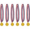 Soccer Medal with Ribbon Pack of 6