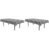 Zebra Print Plastic Tablecover(108″ x 54″ (Rectangular) (Pack of 2))