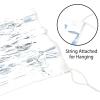 Beistle 2-Ply FR Metallic Fringe Drape