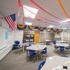 Beistle 4 FT Rainbow Bunting(Rainbow Fabric Bunting – B)