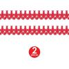 Beistle Crawfish Garland, 2 Piece, 9″ x 14′, Red