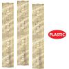Beistle Lattice Party Panels, Set of 6, Intricate Metallic Gold Decorative Panels, Celebration Décor and Elegant Event Backdrop for Wedding, Anniversary, Ramadan, Diwali, 12” x 6’