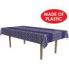 Beistle Plastic Ramadan Tablecloth, 2 Piece – 54” x 108”, Rectangular, Disposable Table Decorations for Iftar Dinners, Eid Celebrations