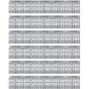 Beistle 6-Piece 1-Ply Metallic Fringe Drapes, 15 by 10-Feet