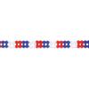 Beistle Red & Green Packaged Arcade Garland(Multi Color)