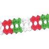 Beistle Red & Green Packaged Arcade Garland(Red/White/Green)