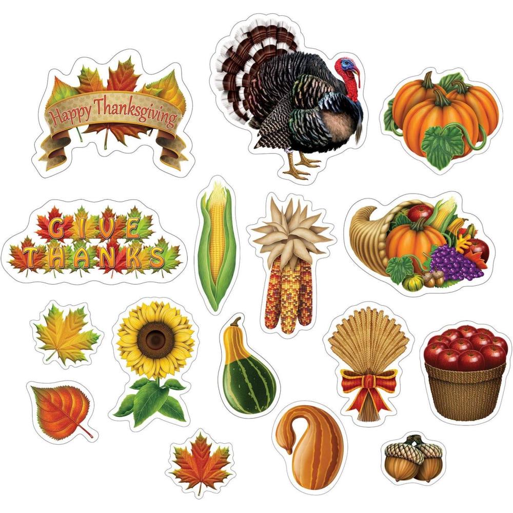 imageBeistle Thanksgiving Cutouts