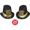 Beistle Manhattan New Years Eve Assortment for 50 People- NYE Party Supplies, Accessories and Favors- Made in USA