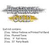Beistle Platinum Gold Assorted for 50