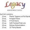 Legacy Asst for 50 Party Accessory (1 count)