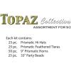 The Topaz Collection for 50 Party Accessory (1 count)