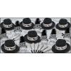 Swingin’ Silver Asst for 50 (black & silver) Party Accessory  (1 count)