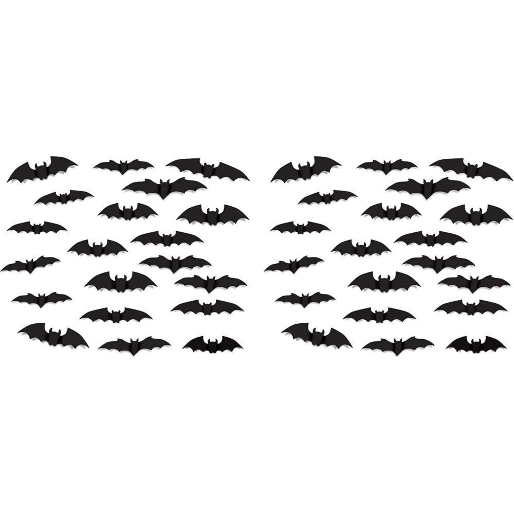 imageBeistle 01019 Halloween Silhouettes 1250 inch BlackBat Silhouettes