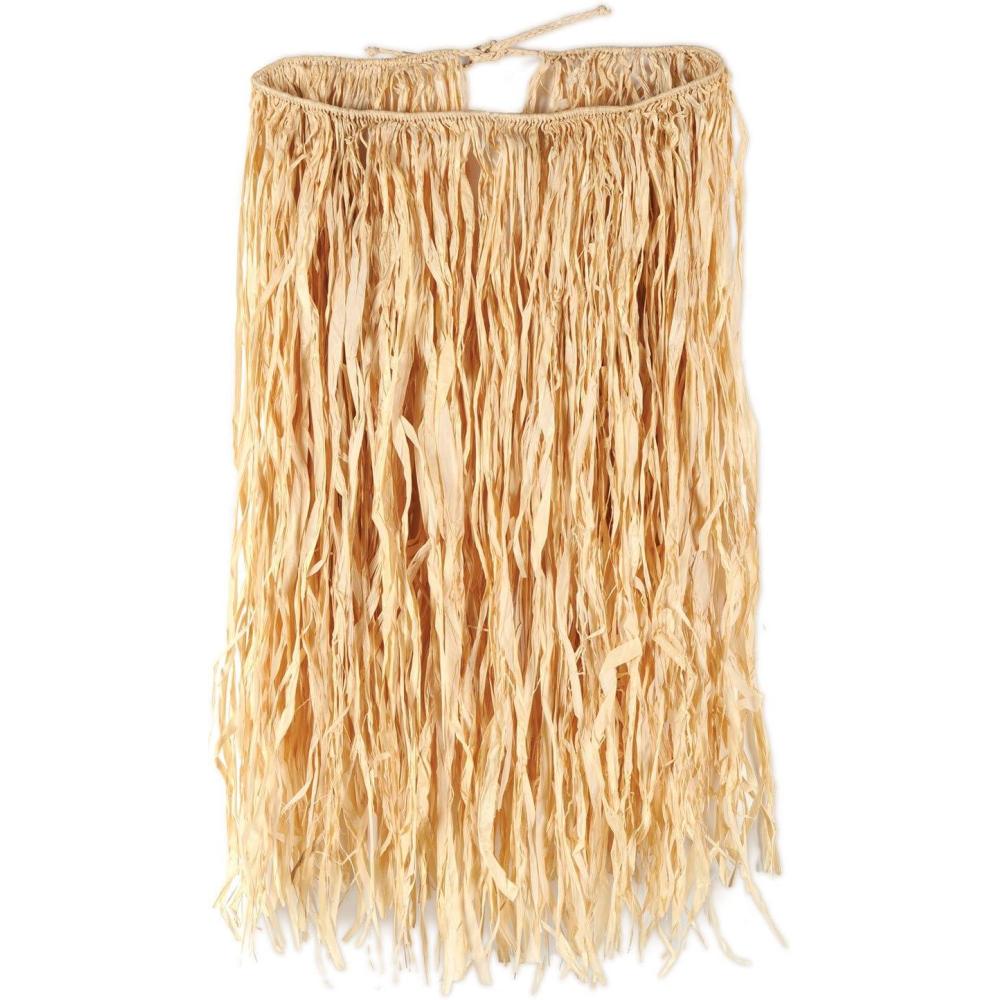 imageBeistle Kitchen Standard Extra Large Raffia Hula Skirt Natural 38quot W x 30quot L