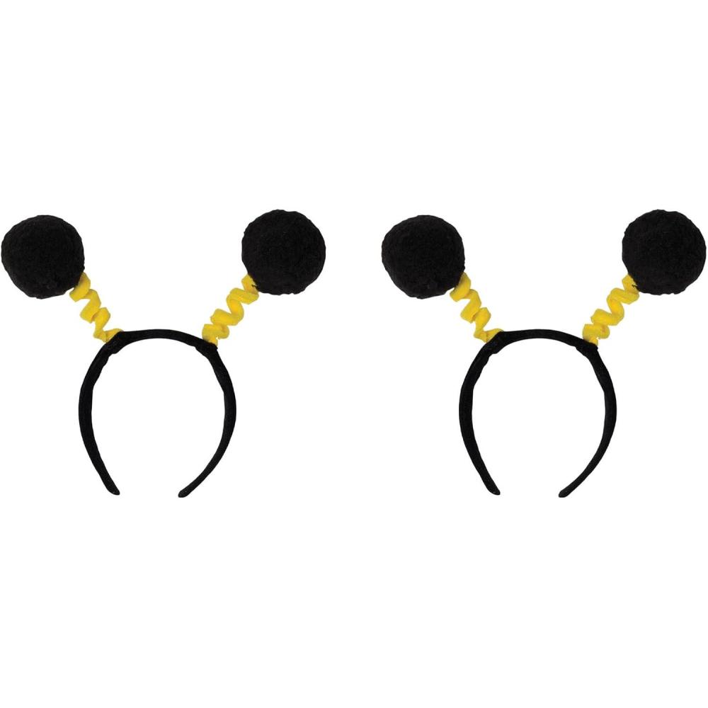 imageBeistle Pom BoppersSofttouch Pompom Boppers  Black  Yellow  2 Pack