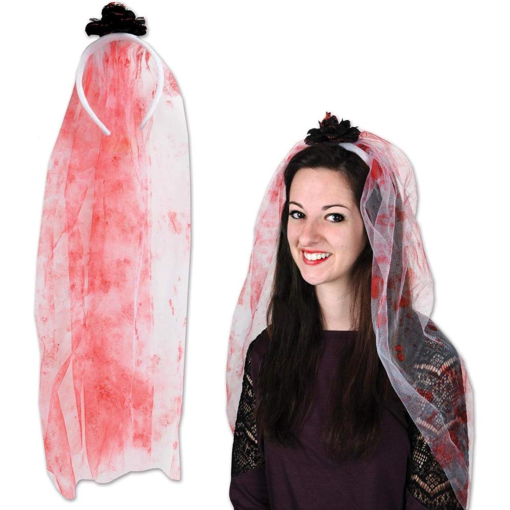 imageBeistle womens HalloweenRedWhiteBlack