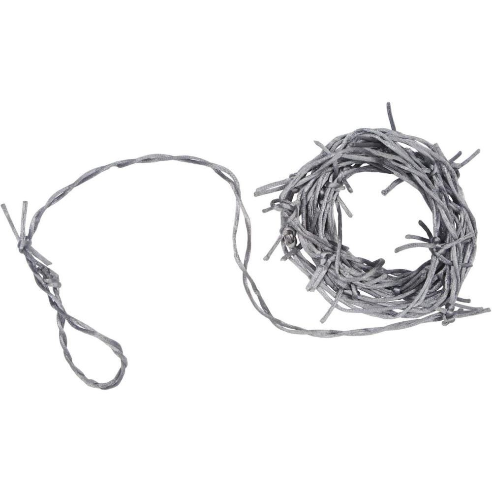 imageSilver Barbed Wire Garland Pack of 21 piece
