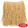 Beistle 2-Pack Adult Mini Hula Skirts, Hawaiian Costume Accessories & Tropical Theme Outfit, Mini Paper Luau Grass Attire for Parties, 36″ W x 16″ L