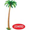 Beistle 55020 Jointed Circus Clown, 30-Inch(Palm Tree)