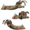 Beistle 8-Piece 3D Zombie Hand Cutouts, Halloween Zombie Hands for Party Décor and Haunted House, Spooky Hanging Decorations for Table or Wall, 15”(3-D Zombie Hands)