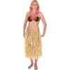 Beistle Adult Size Natural Color Raffia Hula Skirt for Hawaiian Tropical Luau Birthday Parties, Beach Weddings