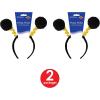Beistle Pom Boppers(Soft-touch Pom-pom Boppers – Black & Yellow – 2 Pack)