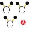 Beistle Pom Boppers(Soft-touch Pom-pom Boppers – Black & Yellow – 3 Pack)