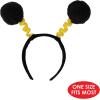 Beistle Pom Boppers(Soft-touch Pom-pom Boppers – Black & Yellow – 3 Pack)