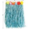 Child Artificial Grass Hula Skirt w/Floral Waistband (asstd colors)(1/Pkg)