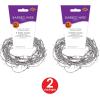 Silver Barbed Wire Garland Pack of 2(2 piece)