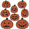 Beistle 96 Counts Orange Vintage Halloween Pumpkin Cutouts 9.5”