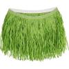 Beistle Adult Size Short Green Paper Grass Hula Skirt Luau Costume Accessory, One