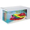 Beistle 144 Piece Assorted Color Plastic Hawaiian Tropical Luau Necklaces Soft Twist Poly Leis, 1.5-inch x 36-inch