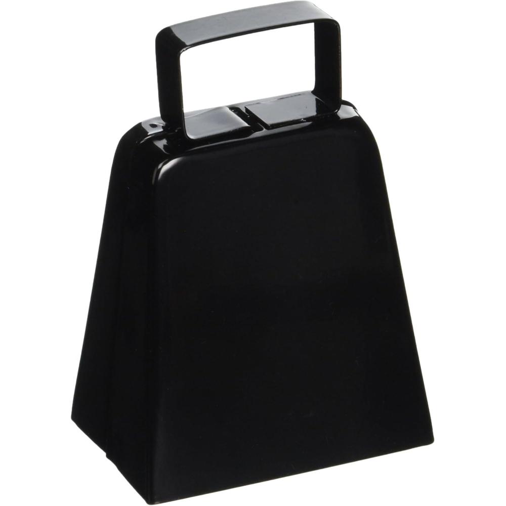 imageBeistle 034689128359 black Cowbell Noisemaker One Size Assorted