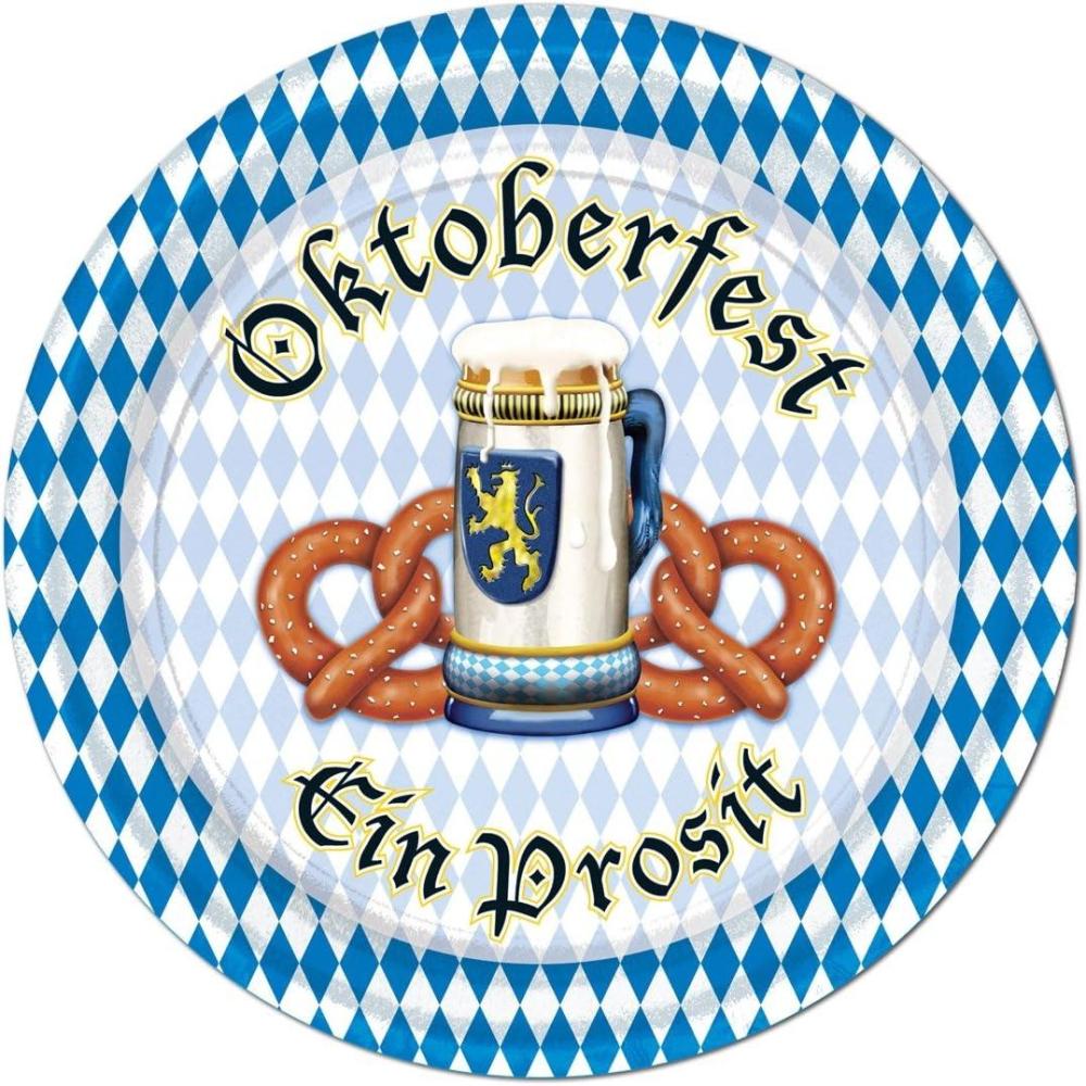 imageBeistle Oktoberfest Plates 7quot