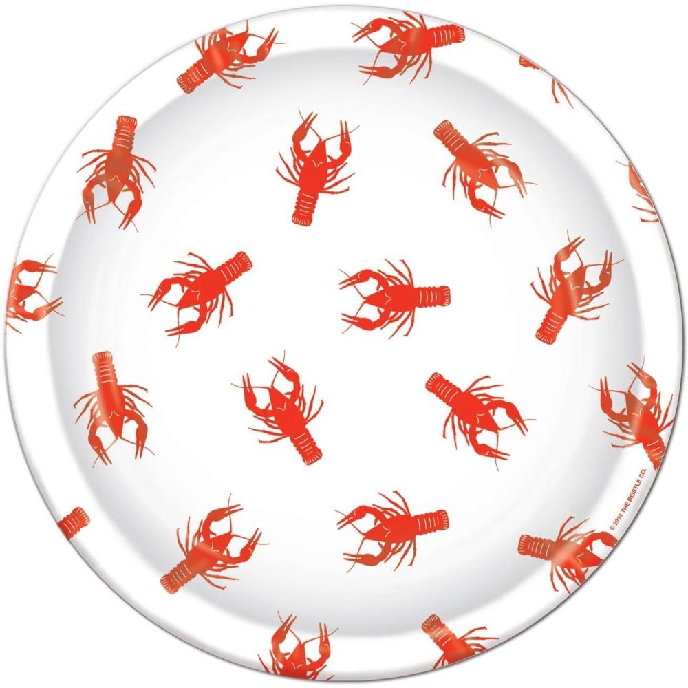 imageCrawfish Plates 8Pkg