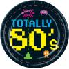 Beistle 80’S Plates Party Accessory(80’s Plates – (16-Pack))