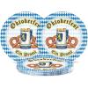 Blue & White Plates (8/Pkg)(Oktoberfest Plates – (8 Pack))
