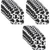 Beistle Cow Print Plates (square-shaped), Black/White, 7″, 24 piece(24 piece)