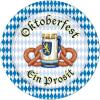Beistle Oktoberfest Plates 7″